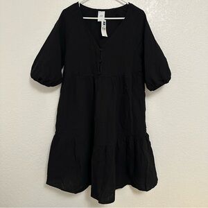 Black Maternity Dress